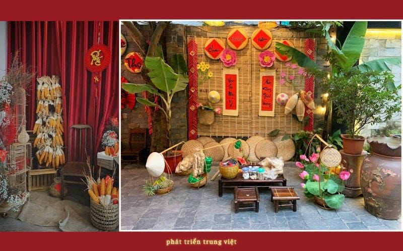 Góc Bếp Tết Xưa Hoài Cổ